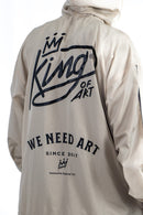 Anorak King Of Art H Rompeviento Unisex Somer Beige 6081B
