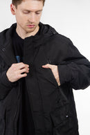 Campera Kingpin Parka Negro (Productos Outlet)