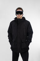 Campera Kingpin Parka Negro (Productos Outlet)