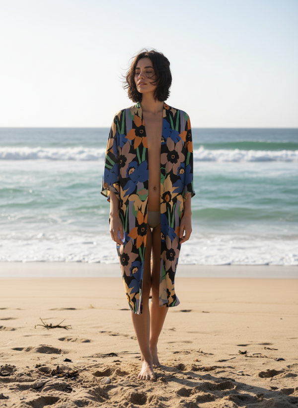 Kimono Roxy Mujer Kora Multicolor
