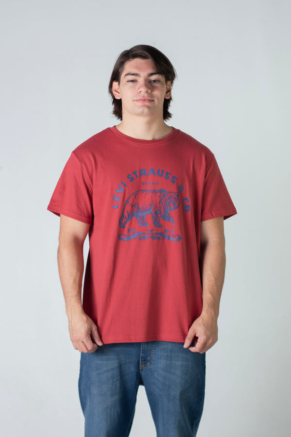 Remera Hombre Levis Graphic Set In Neck (Big Bear) Ket