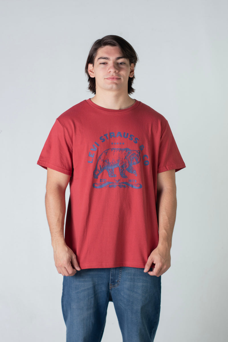 Remera Hombre Levis Graphic Set In Neck (Big Bear) Ket