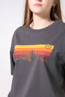 Remera Levis Unisex Graphic Set In Neck Black Oyster Gris