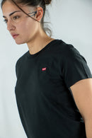 Remera Levis Mujer The Perfect Tee Negro (0045)