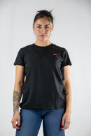 Remera Levis Mujer The Perfect Tee Negro (0045)