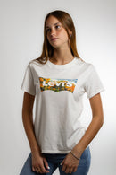 Remera Levis M The Perfect Tee Egret