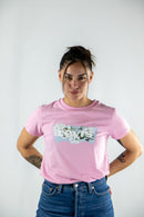 Remera Levis The Perfect Tee Fill Bat Rosa