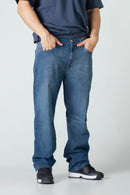 Jean Levis H 505 Regular Fit Dark Indigo Worn