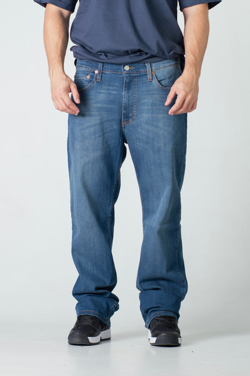 Jean Levis H 505 Regular Fit Dark Indigo Worn