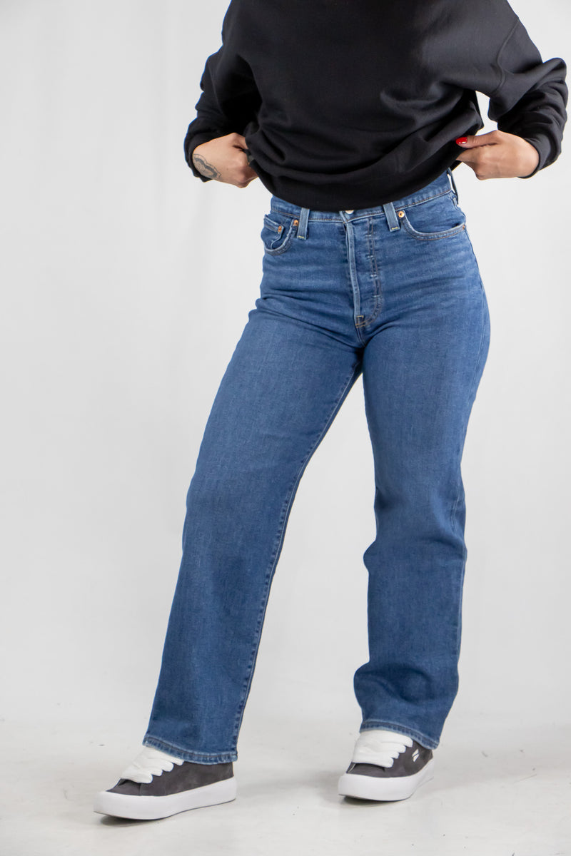 Jean Levis Mujer Straight  Ankle - Summer