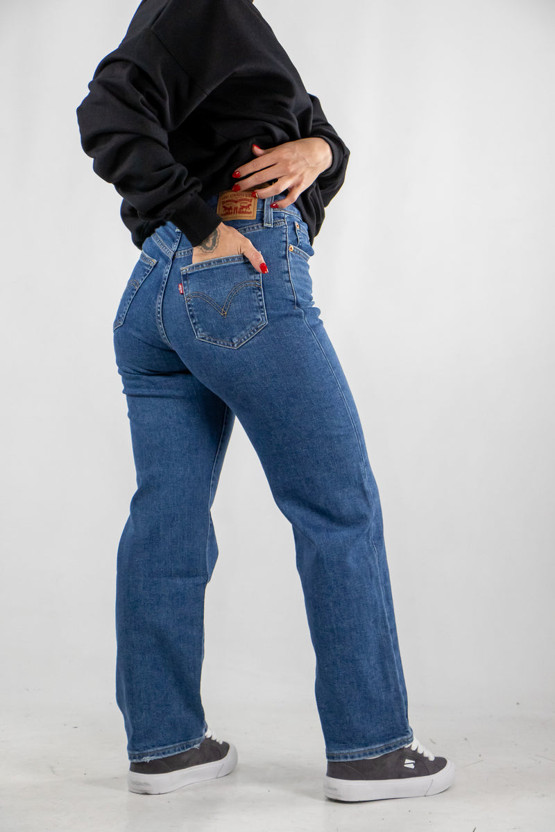 Jean Levis Mujer Straight  Ankle - Summer
