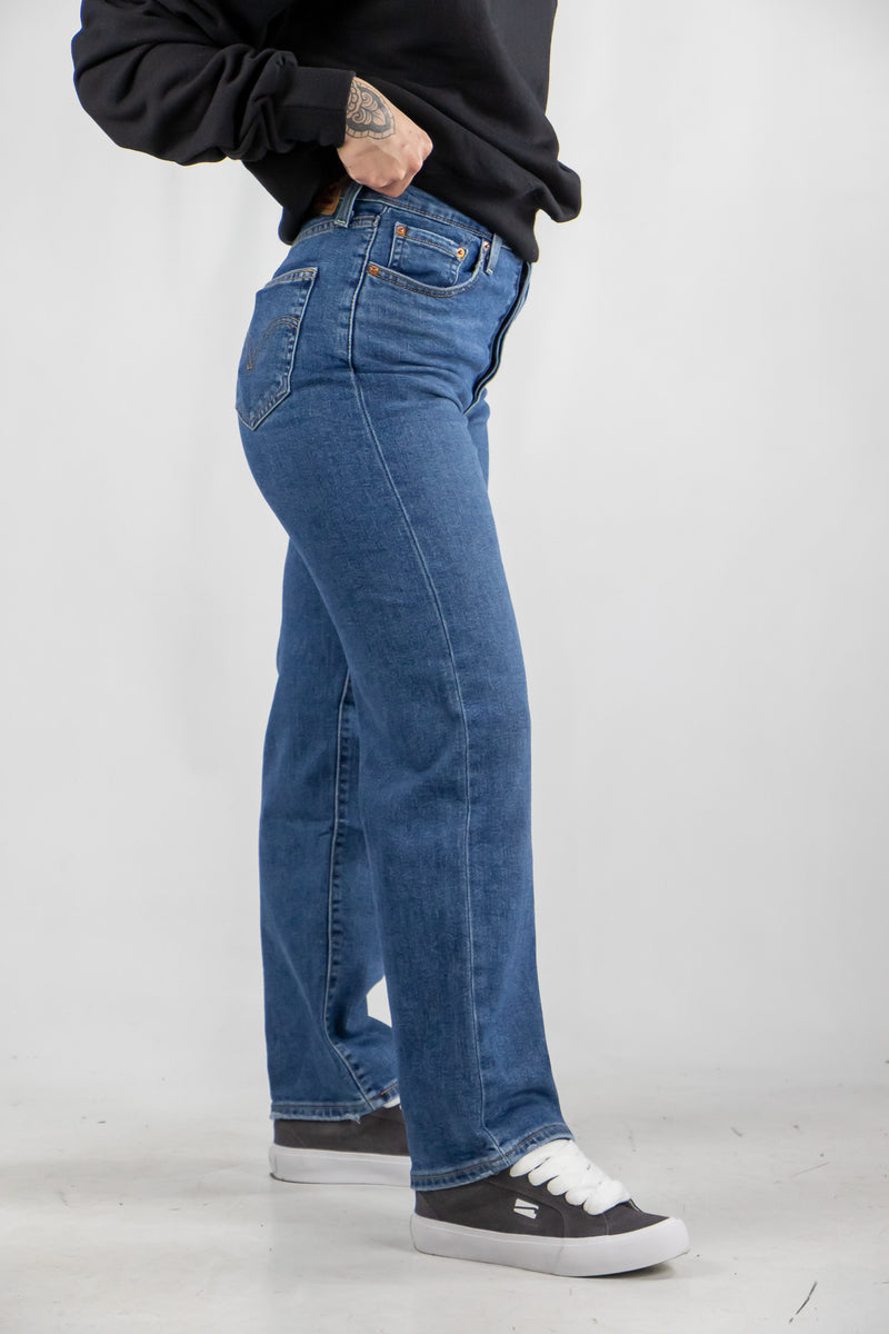 Jean Levis Mujer Straight  Ankle - Summer