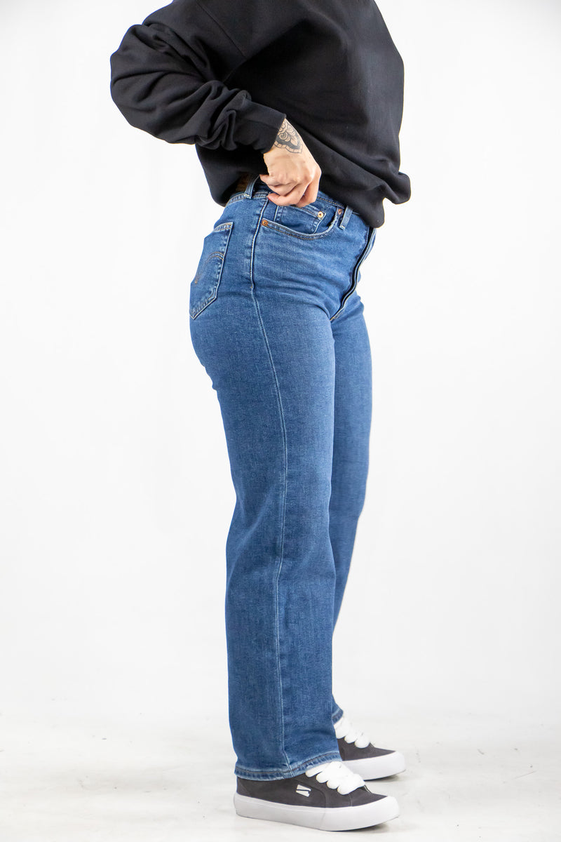 Jean Levis Mujer Straight  Ankle - Summer