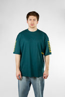 Remera Kingpin H Oversize Verde738Z2