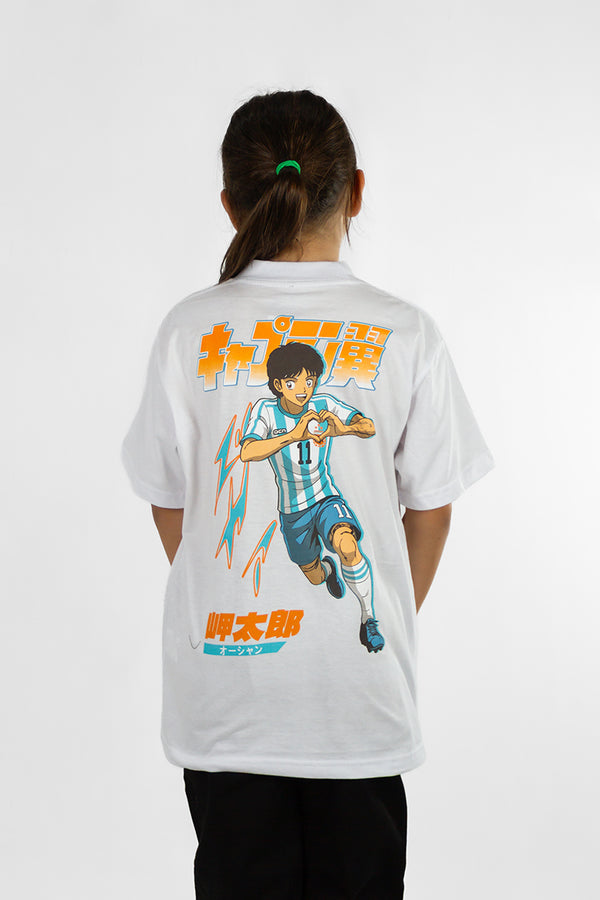 Remera Ocn Kids Tributo Blanco 702R3
