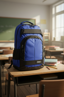 Mochila Ocn Porta Skate Azul