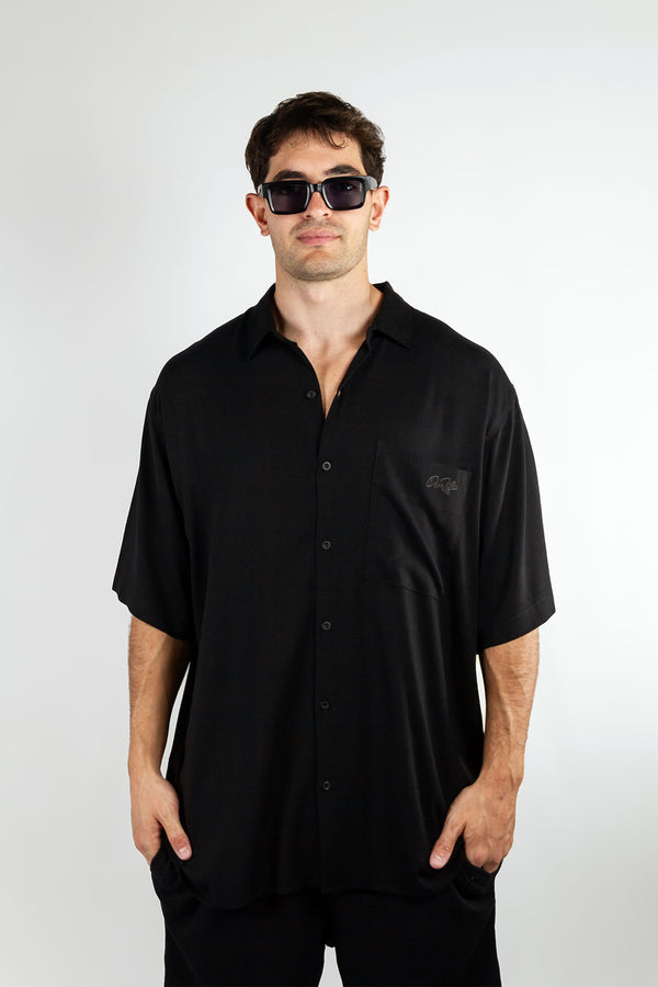 Camisa Ocn H Garment Negro (T5)