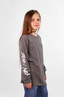 Remera Volcom Kids Send Gris