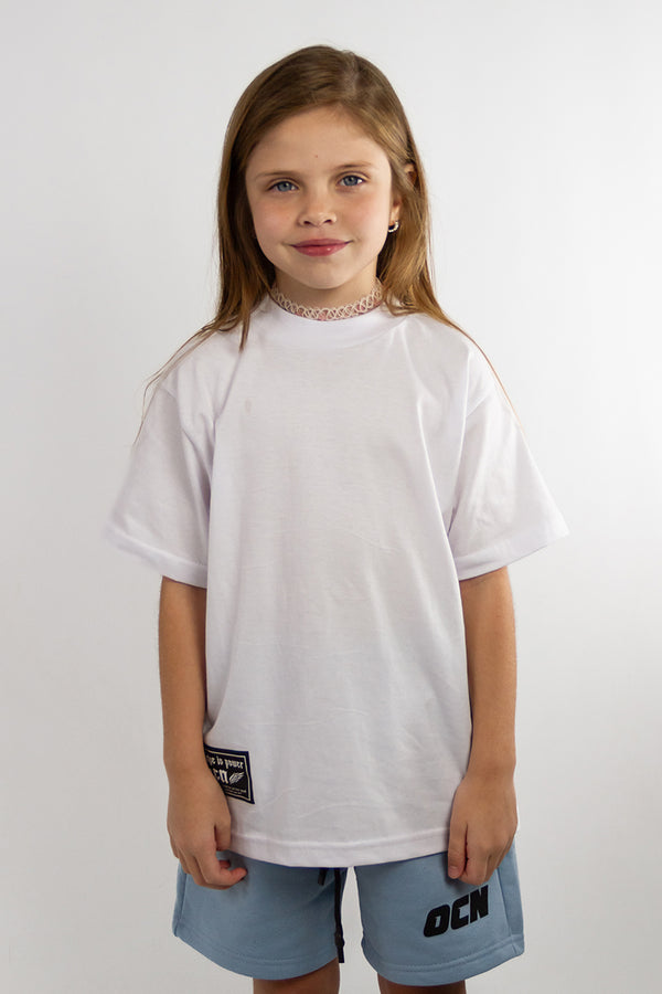 Remera Ocn Kids Goth Print Blanco Q5