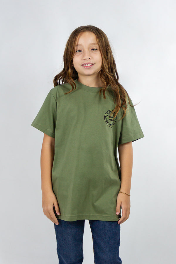 Remera Ocn Kids Premium Verde Iguana 6371K