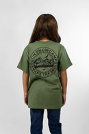 Remera Ocn Kids Premium Verde Iguana 6371K