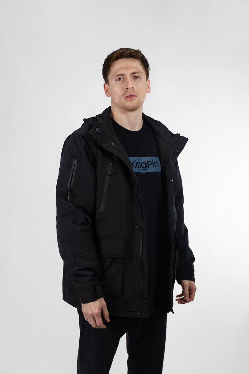 Campera Kingpin H Parka Negro