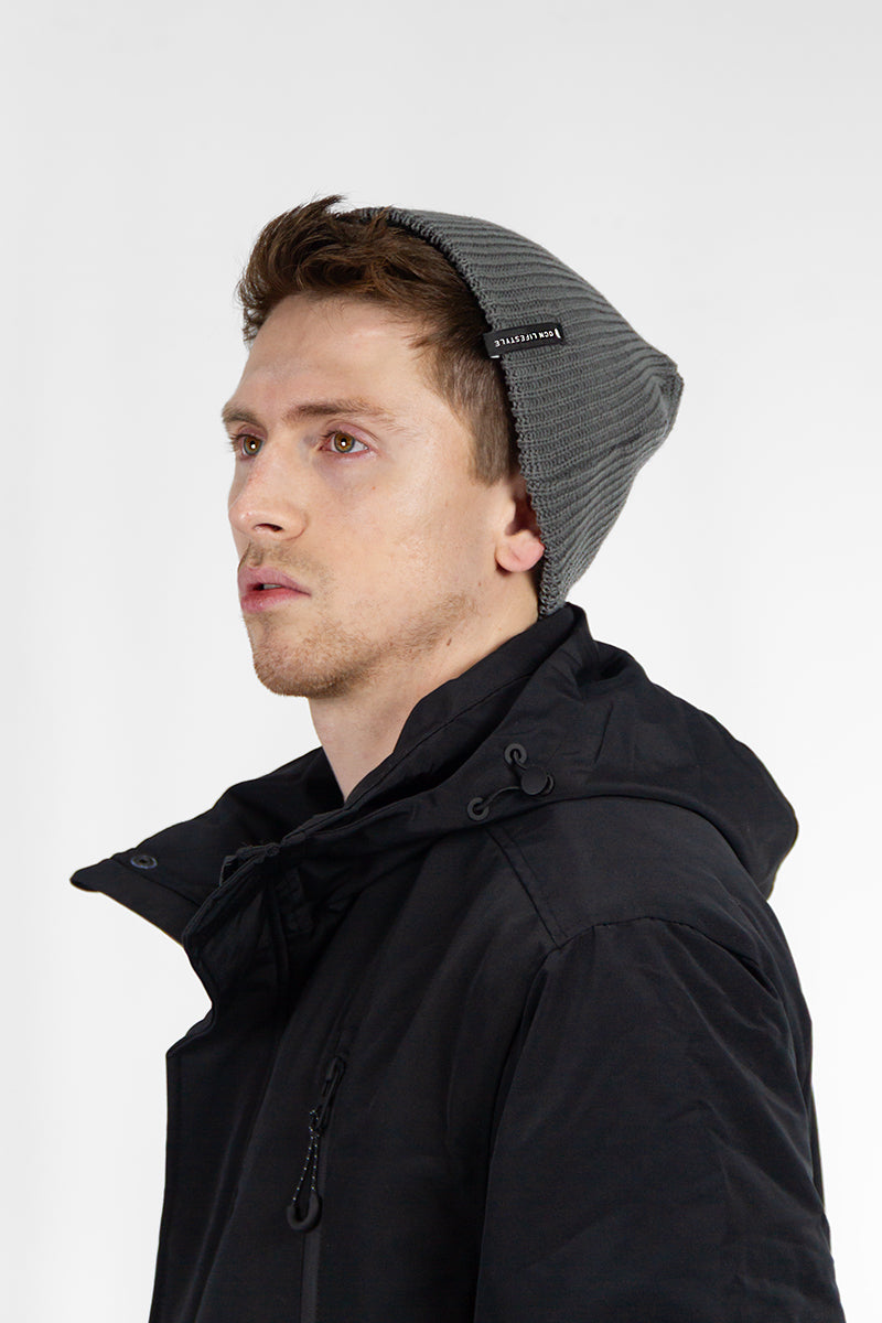 Gorro De Lana Ocn All Morley Merlot (Gris)