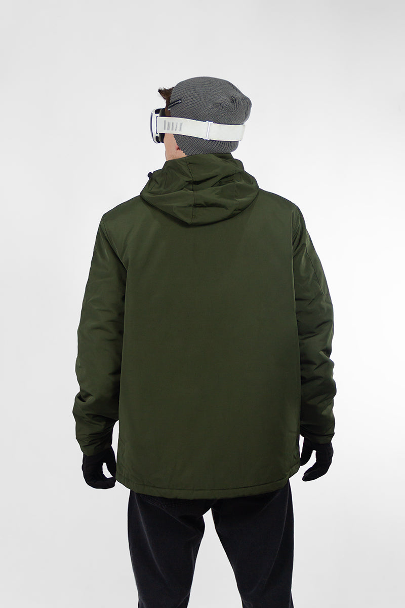 Campera Kingpin H Parka Militar Verde