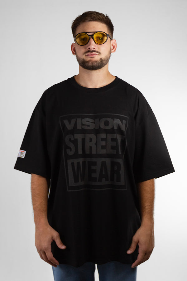 Remera Vision H Over Classic Total Black