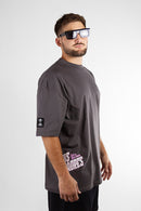 Remera Dos Padres H Over Gris P 8D