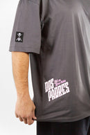 Remera Dos Padres H Over Gris P 8D