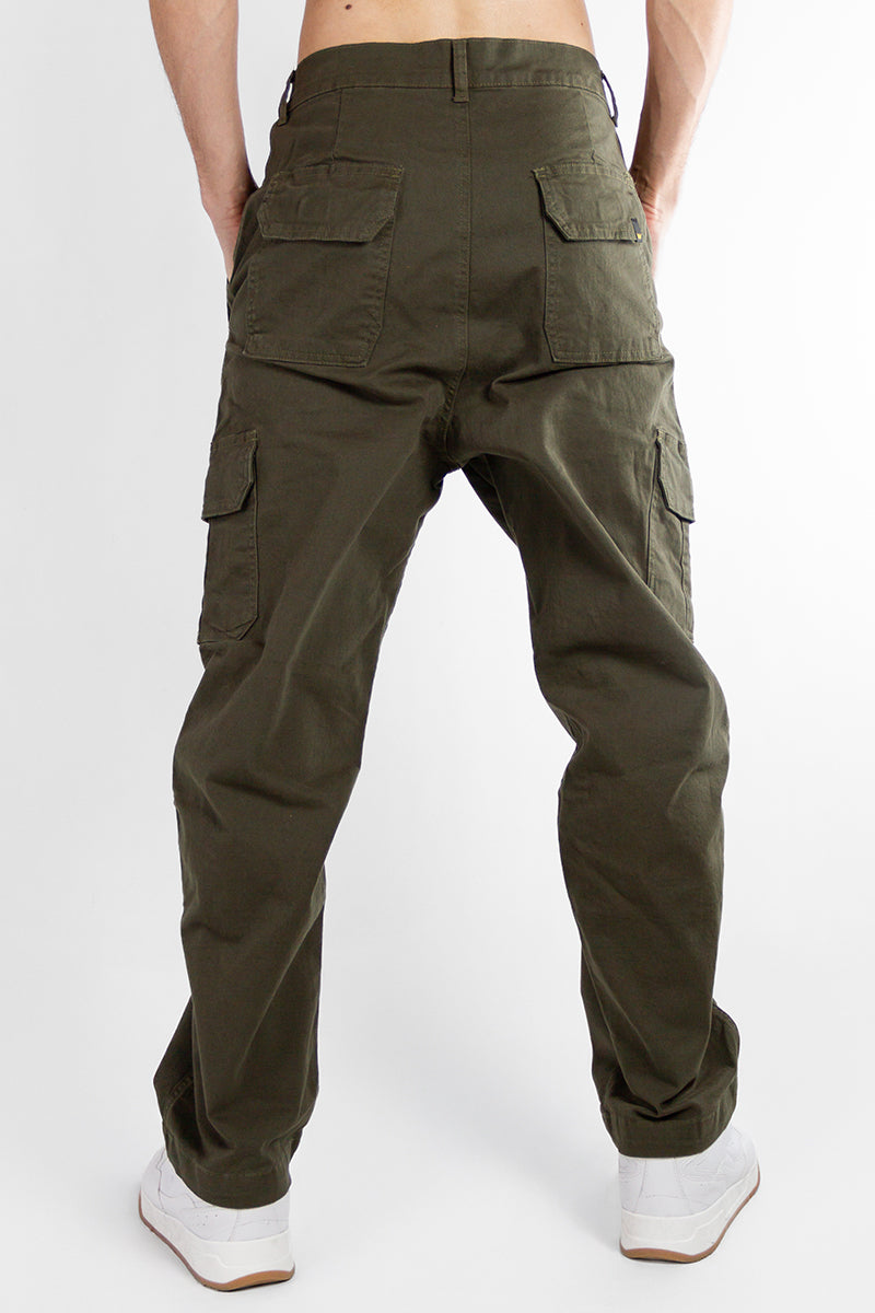 Pantalon Kingpin  Hombre Cargo Verde