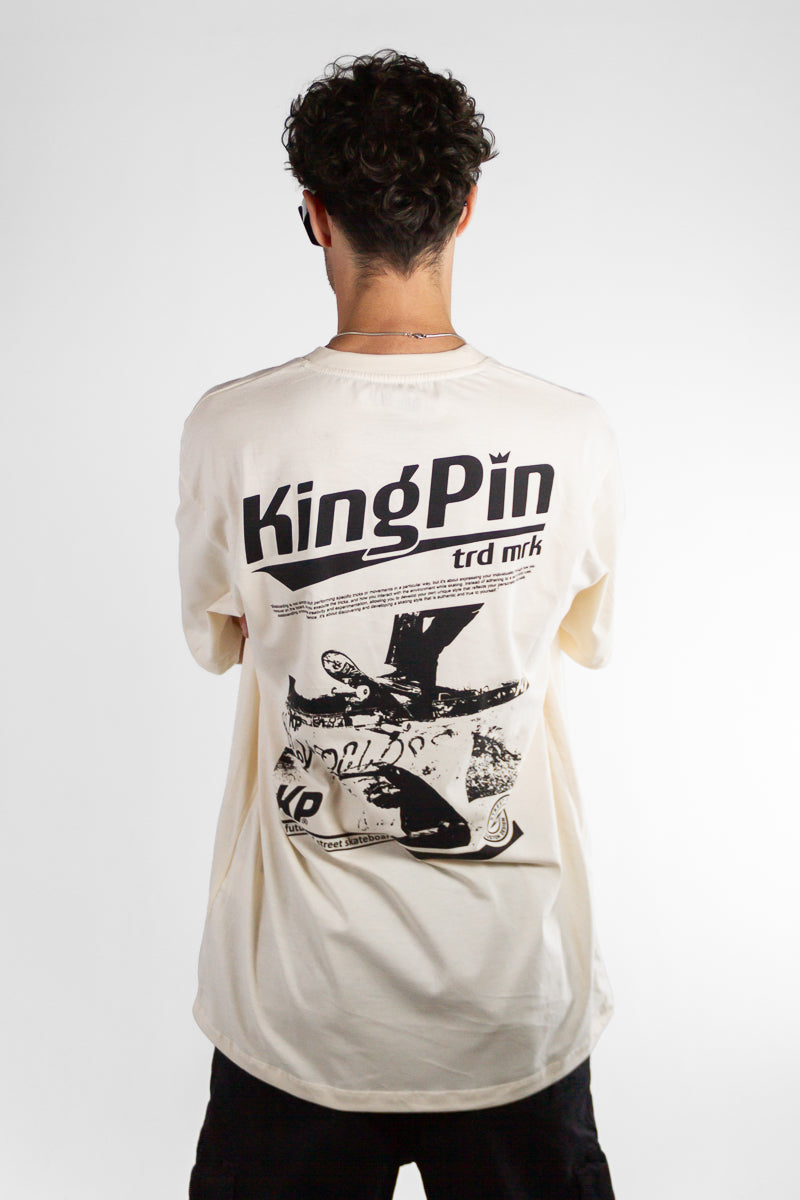 Remera Kingpin Regular Crudo