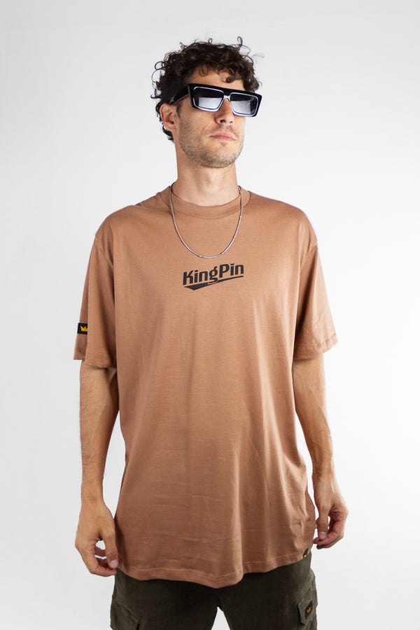 Remera Hombre Kingpin Regular Camel  Oc