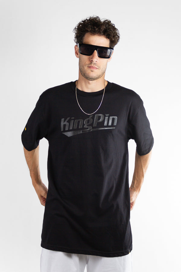 Remera Kingpin Regular Negro 7(B)