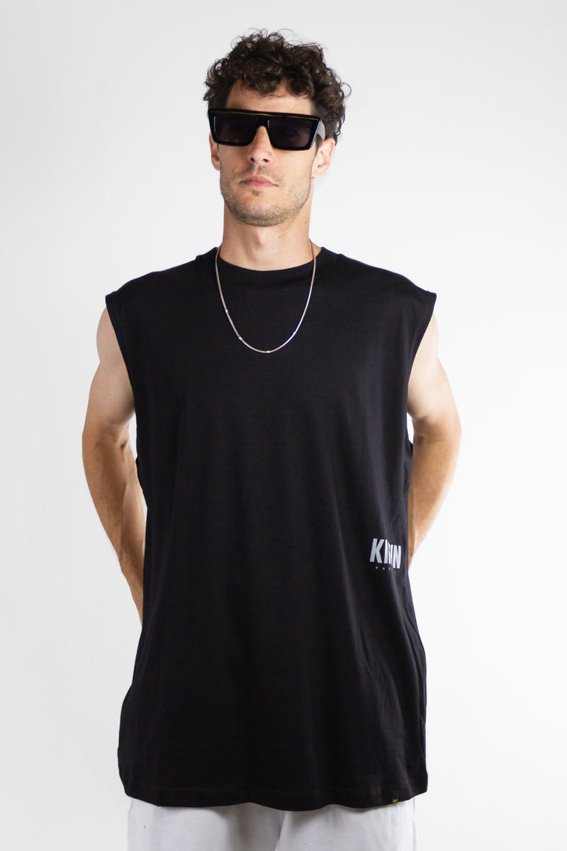 Musculosa Hombre Kingpin King Ollie Kp Negro 8C