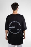 Remera Kingpin H Oversize Negro 4C