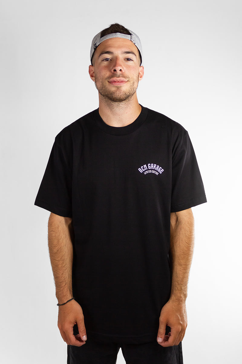 Remera Hombre Ocn Garage Negro A8