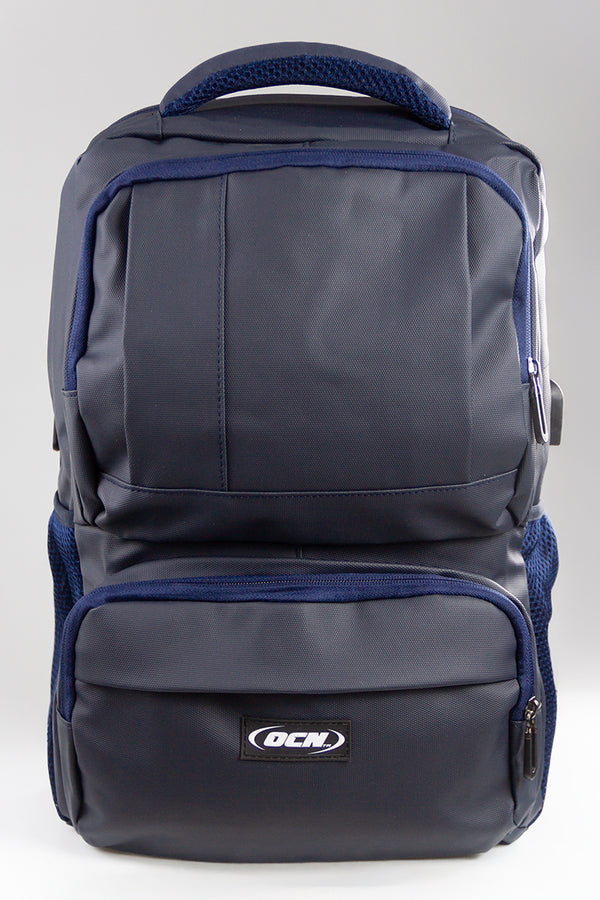 Mochila Ocn Hombre Dual Imp Azul