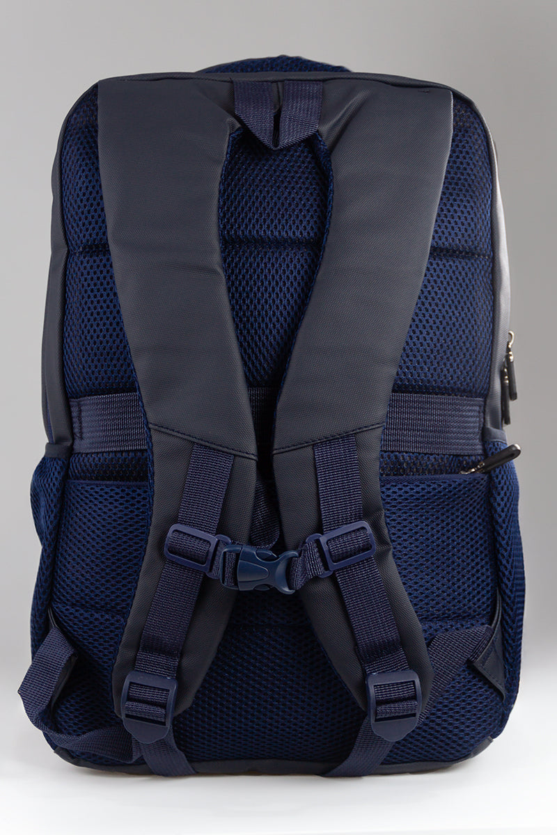 Mochila Ocn Hombre Dual Imp Azul