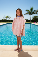 Poncho Mibi Octopus Rosa Claro