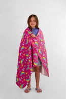 Toalla Mibi Bubble Rosa