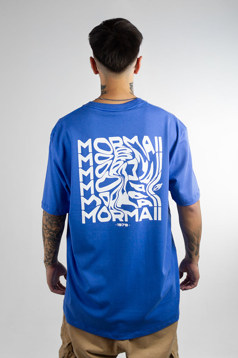 Remera Mormaii Hombre Lf Coast Azul 12