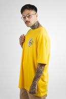 Remera Mormaii Hombre Lf Coast Amarillo