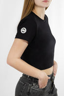 Remera Mormaii M Stringer Baby Tee Negro 70137