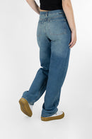 Jean Mormaii Mujer Straight Azul 716