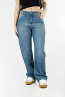 Jean Mormaii Mujer Straight Azul 716