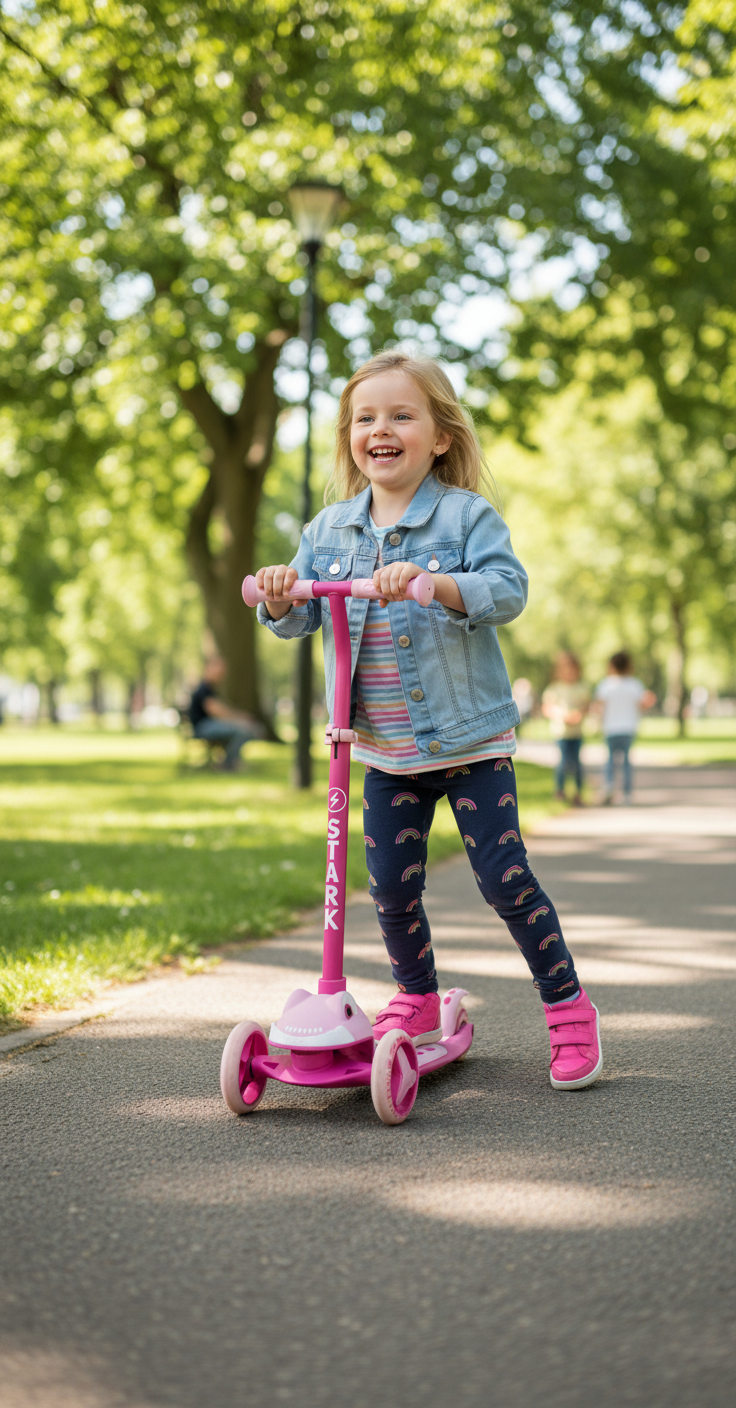 Scooter Stark monsters Fucsia