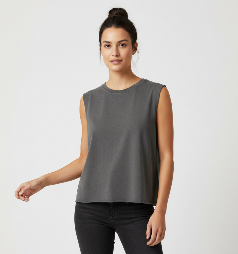 Musculosa Ocn Still Gris Ceniza