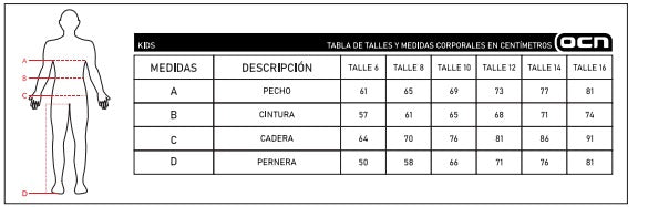 Campera Ocn Kids College Melange Gris Parche Letras Sigla